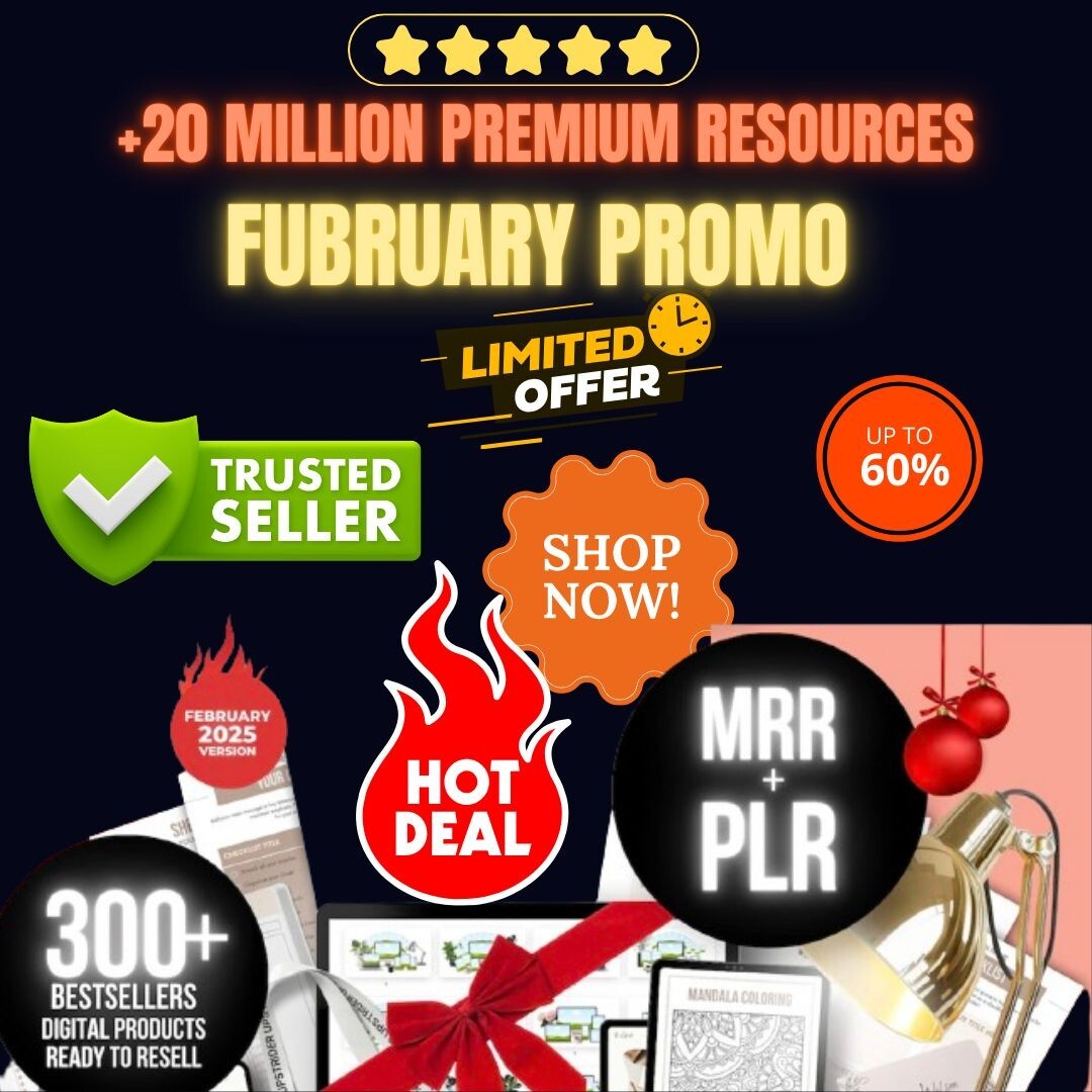 🚀 30M+ Digital Assets Bundle – Create, Resell & Profit! 🔥