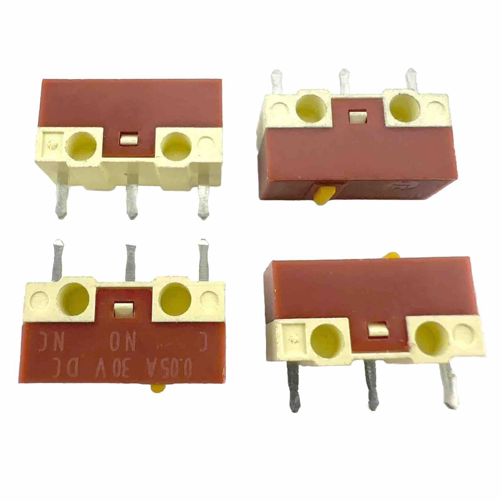HUANO Silent Yellow Dot Linear Mute 20M Mouse Micro Switch (4 Pieces) US Stock