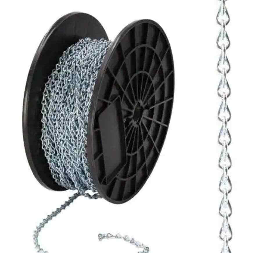 Crown Bolt #10 x 10 ft. Zinc Plated Steel Jack Chain - Capacity 29 Lbs.