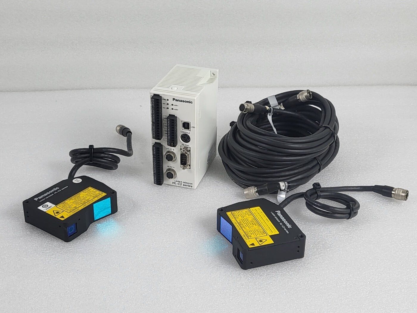 Panasonic HL-C2C Controller, HL-C211B-MK Laser Sensor