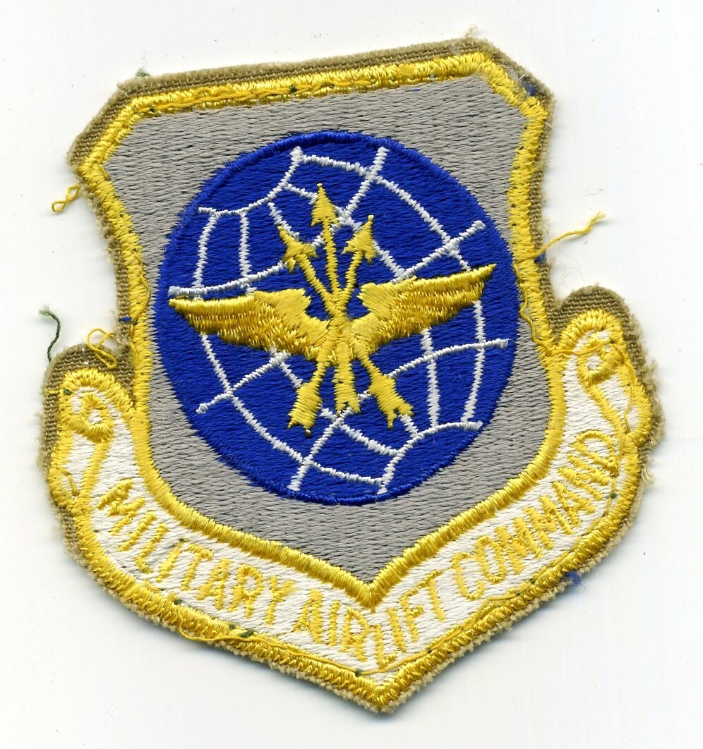Vtg US Air Force USAF Military Airlift Command MAC Patch