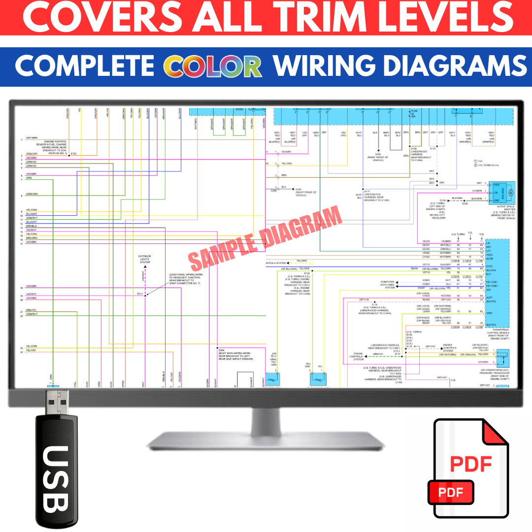 2016 BMW 3 Series 328i Complete Color Electrical Wiring Diagram Manual USB