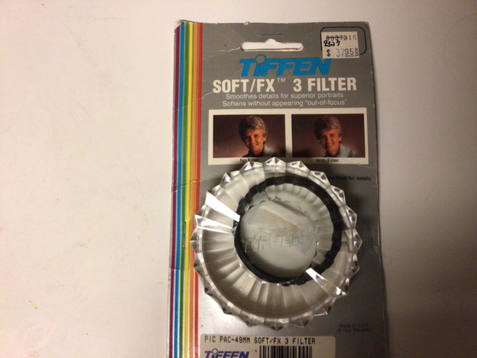 New Tiffen 49mm Soft FX 3 Filter Diffusion Filter