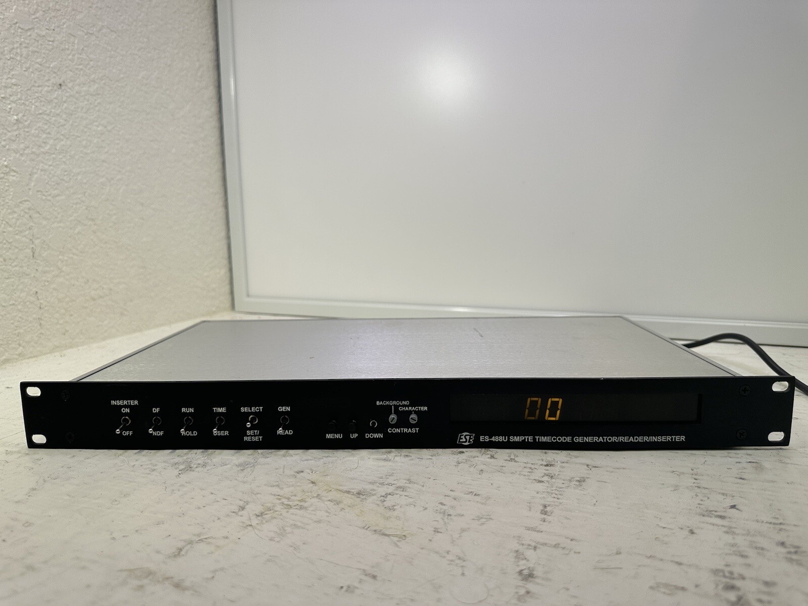 ESE ES-488U SMPTE Time Code Reader, Generator & Video Inserter Tested