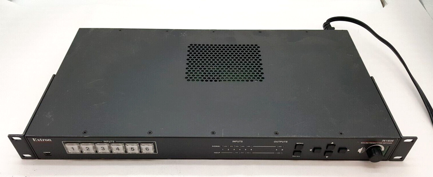 Extron IN1606 Six-Input HDCP-Compliant Scaling Presentation Switcher