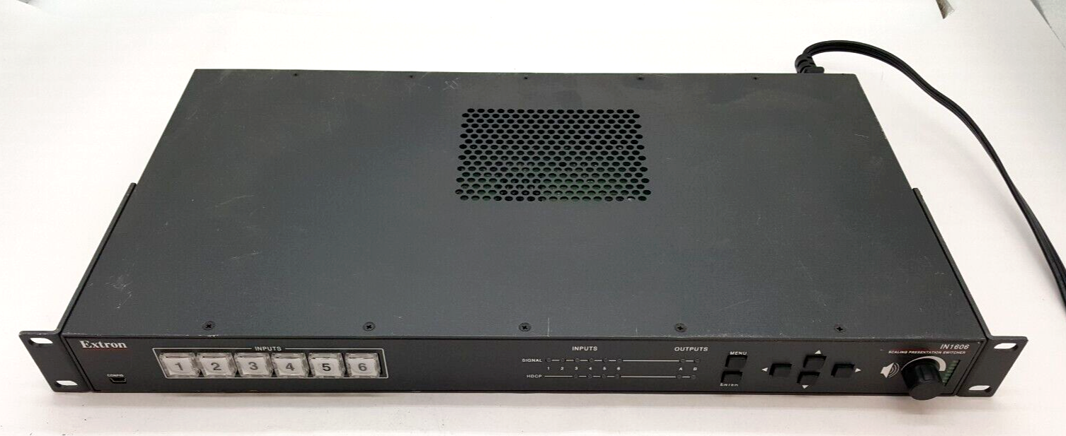 Extron IN1606 Six-Input HDCP-Compliant Scaling Presentation Switcher