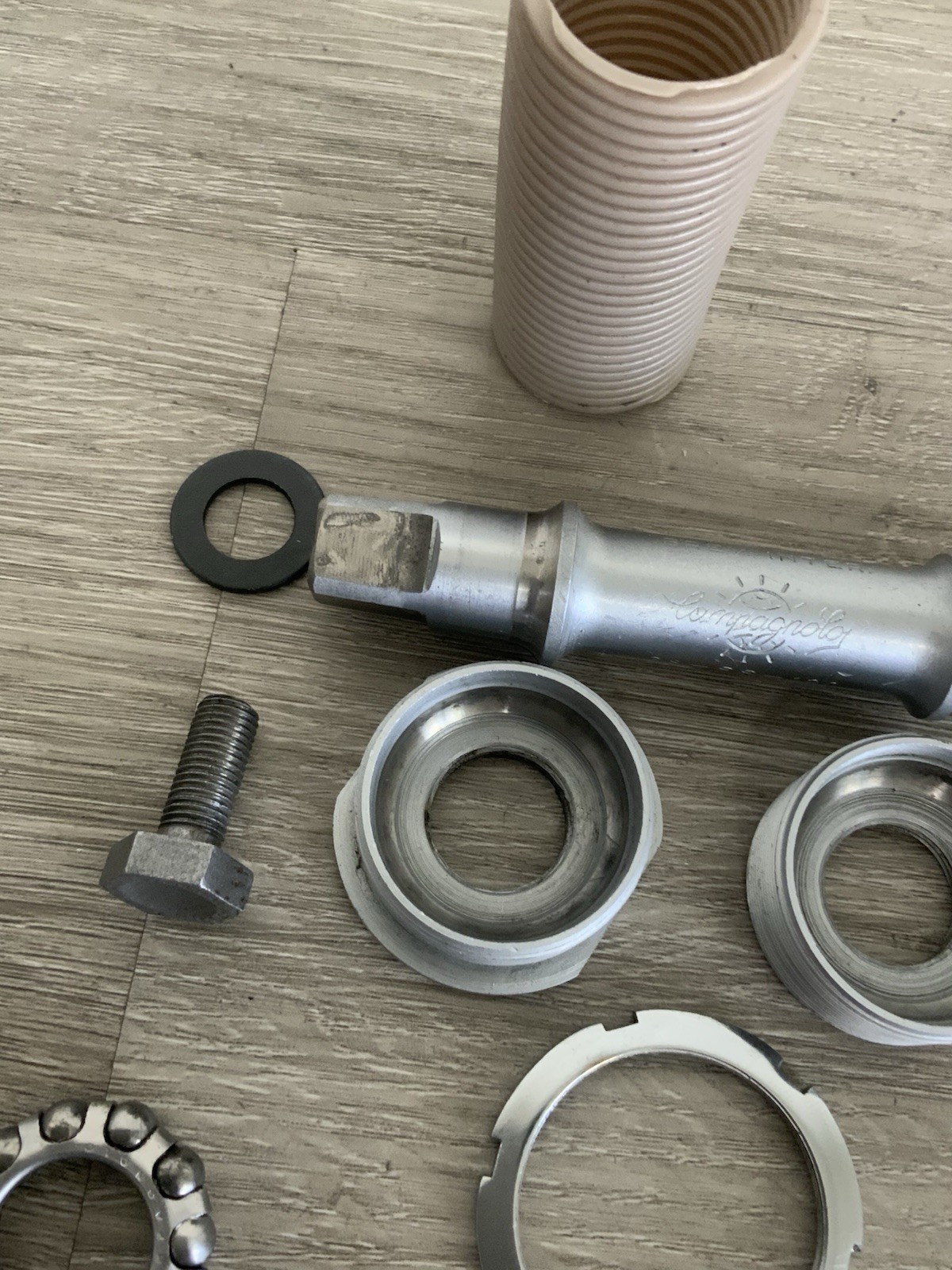 CAMPAGNOLO RECORD BOTTOM BRACKET 68-112 MM FRENCH THREADING
