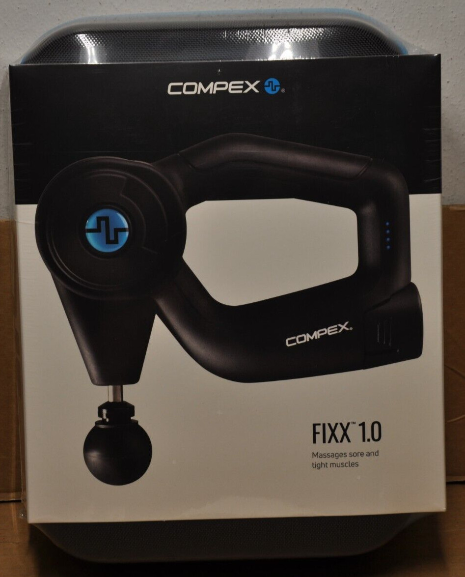 COMPEX FIXX 1.0  3 Speed MASSAGER  SORE AND TIGHT MUSCLES "SEALED"