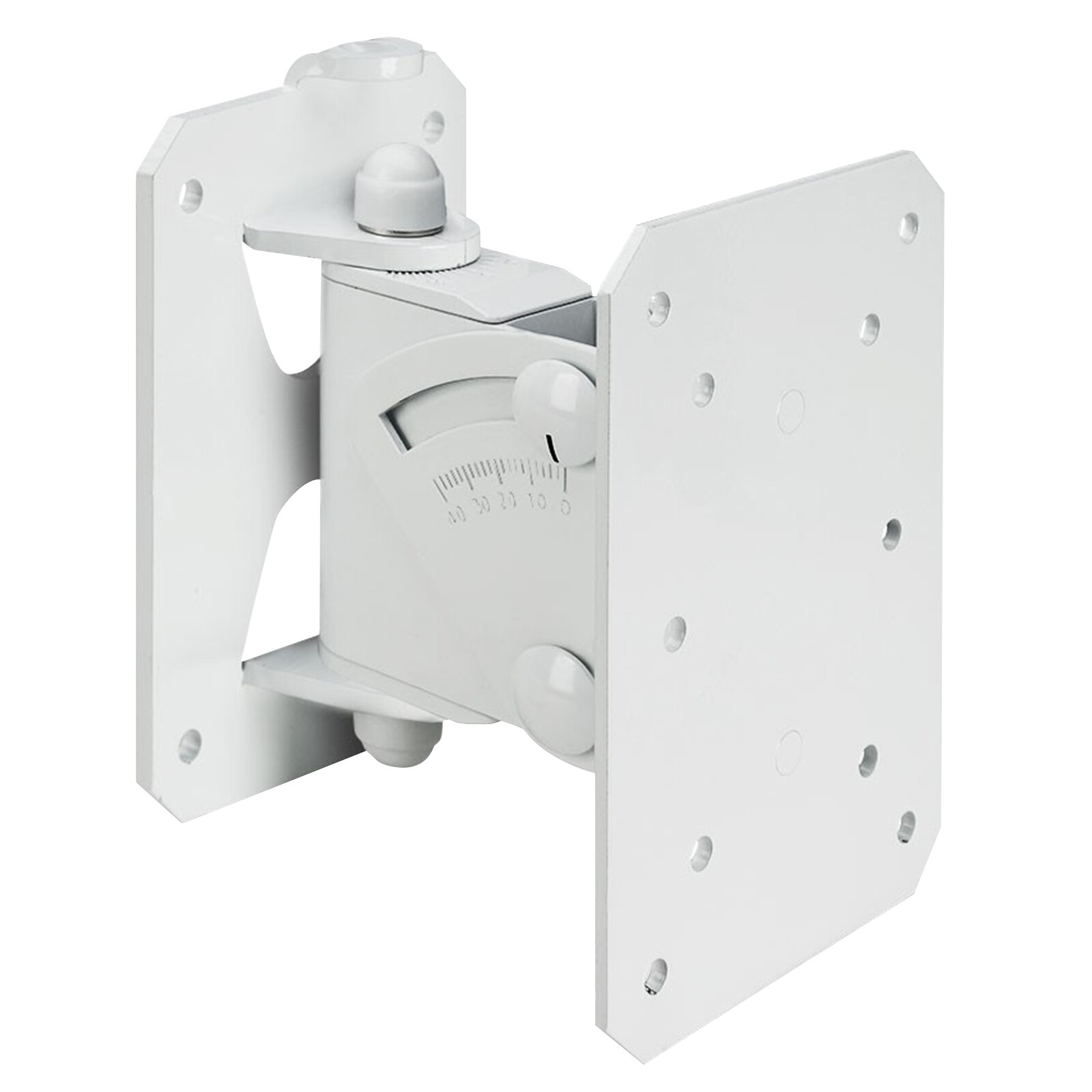Gravity Stands SP WMBS 20 W White Tilt-and-Swivel DJ Audio Speaker Wall Mount