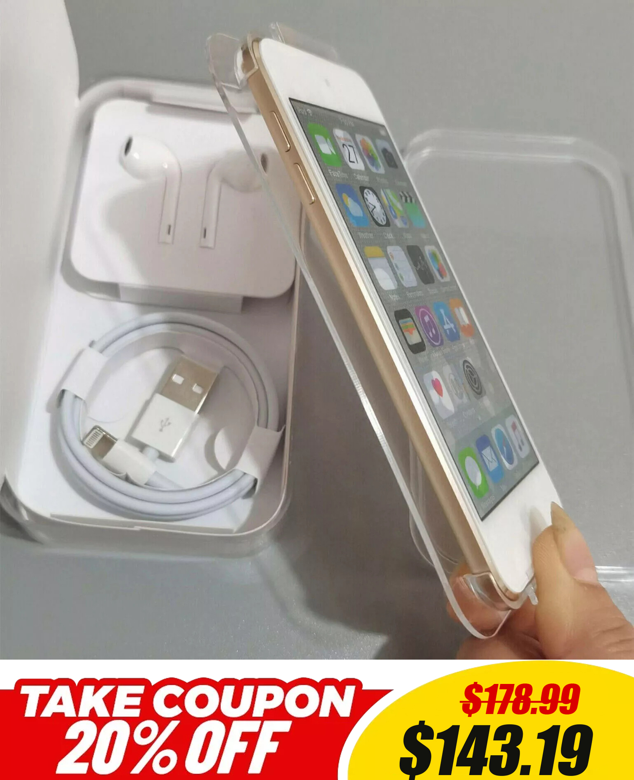 ✅New Apple iPod Touch 5th 6th 7th gen 16/32/64/128GB All Colors Sealed Box Lot✅