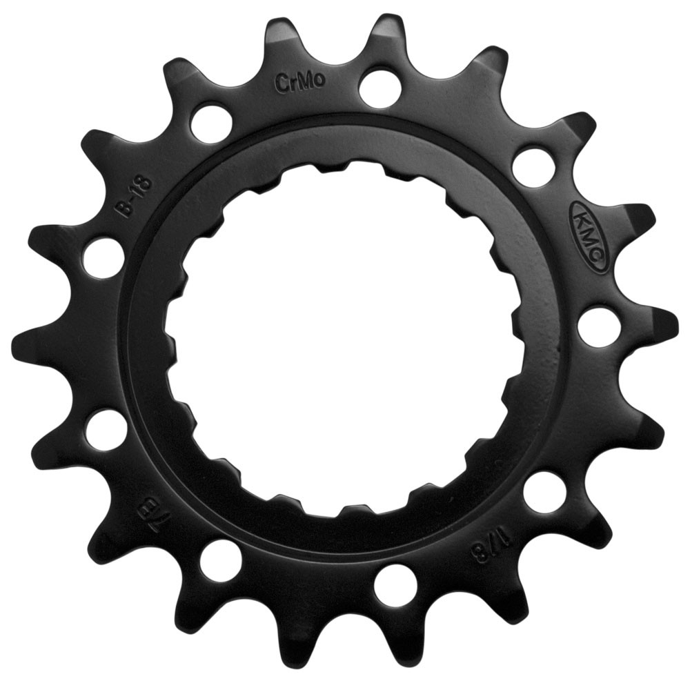 KMC Bosch Gen 2 Wide Front Sprocket, Black, 20T