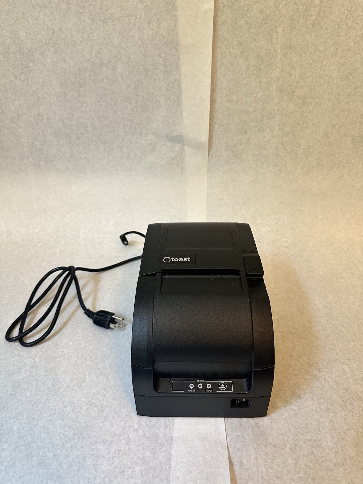 Toast TKP300 Kitchen Receipt Printer POS w/ Power & Data Cable – Tested Working