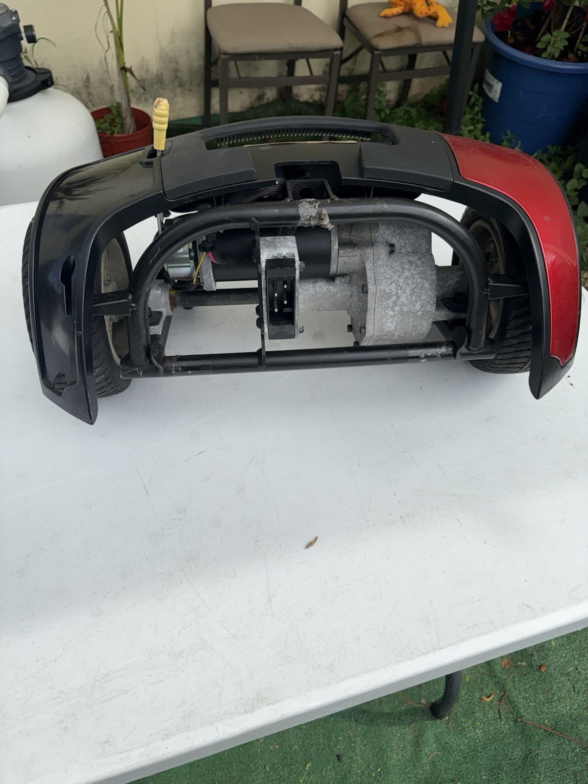 Pride Gogo Scooter Complete Rear Assembly