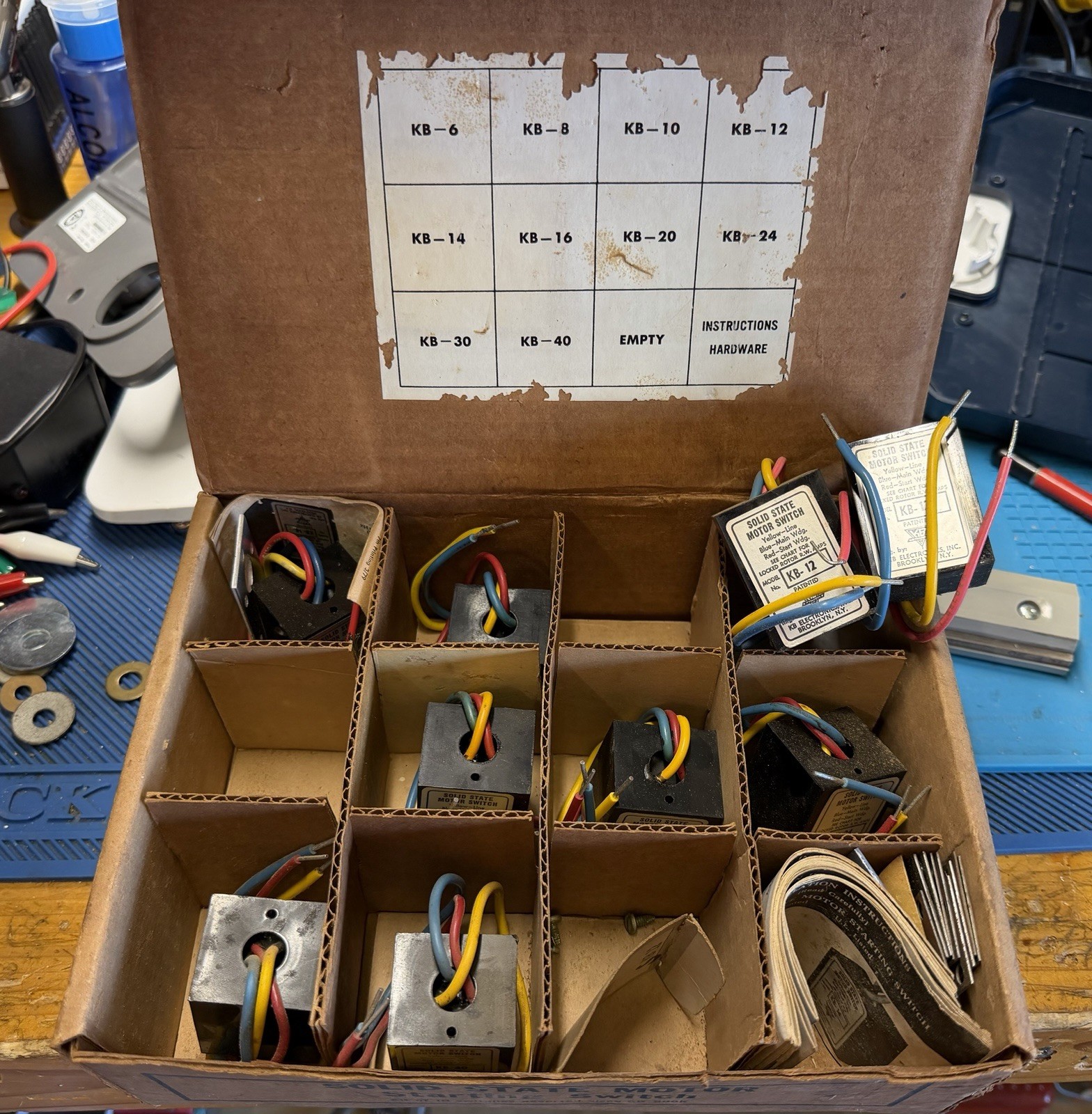 Solid State Motor Switch Kit KB-6 KB-8 KB-12 KB-16 KB-20 KB-24 KB-30 KB-40