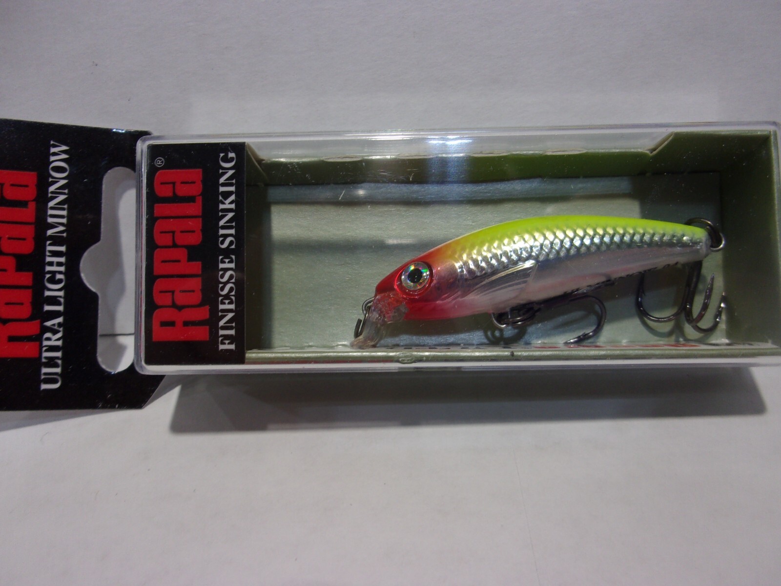 Rapala ULM-4 Ultra Light Minnow fishing lures 1 1/2" long Choose your colors!