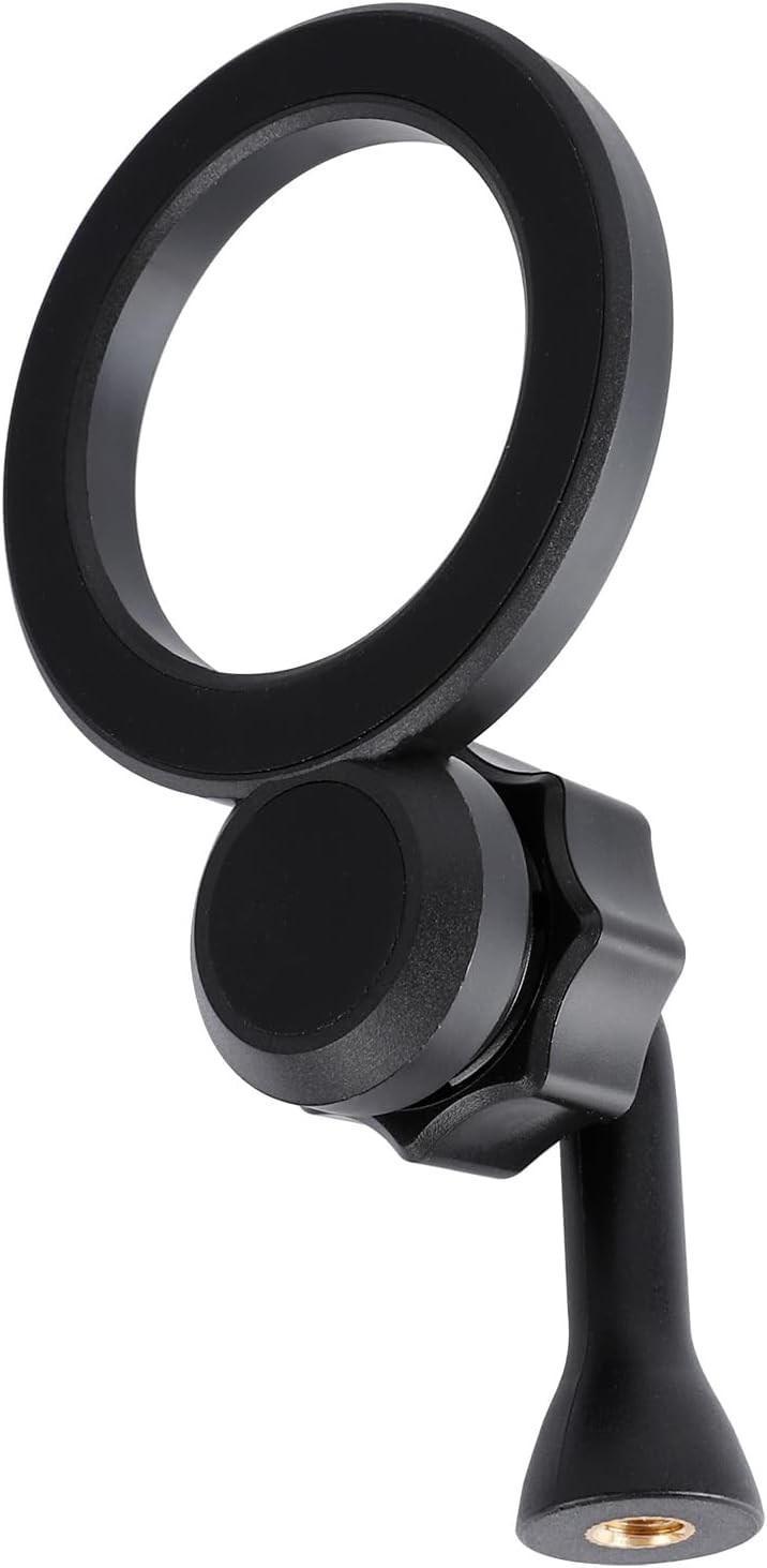 Magnetic Tripod Holder Mount Adapter for MagSafe, Magnet Phone Holder Adapter wi