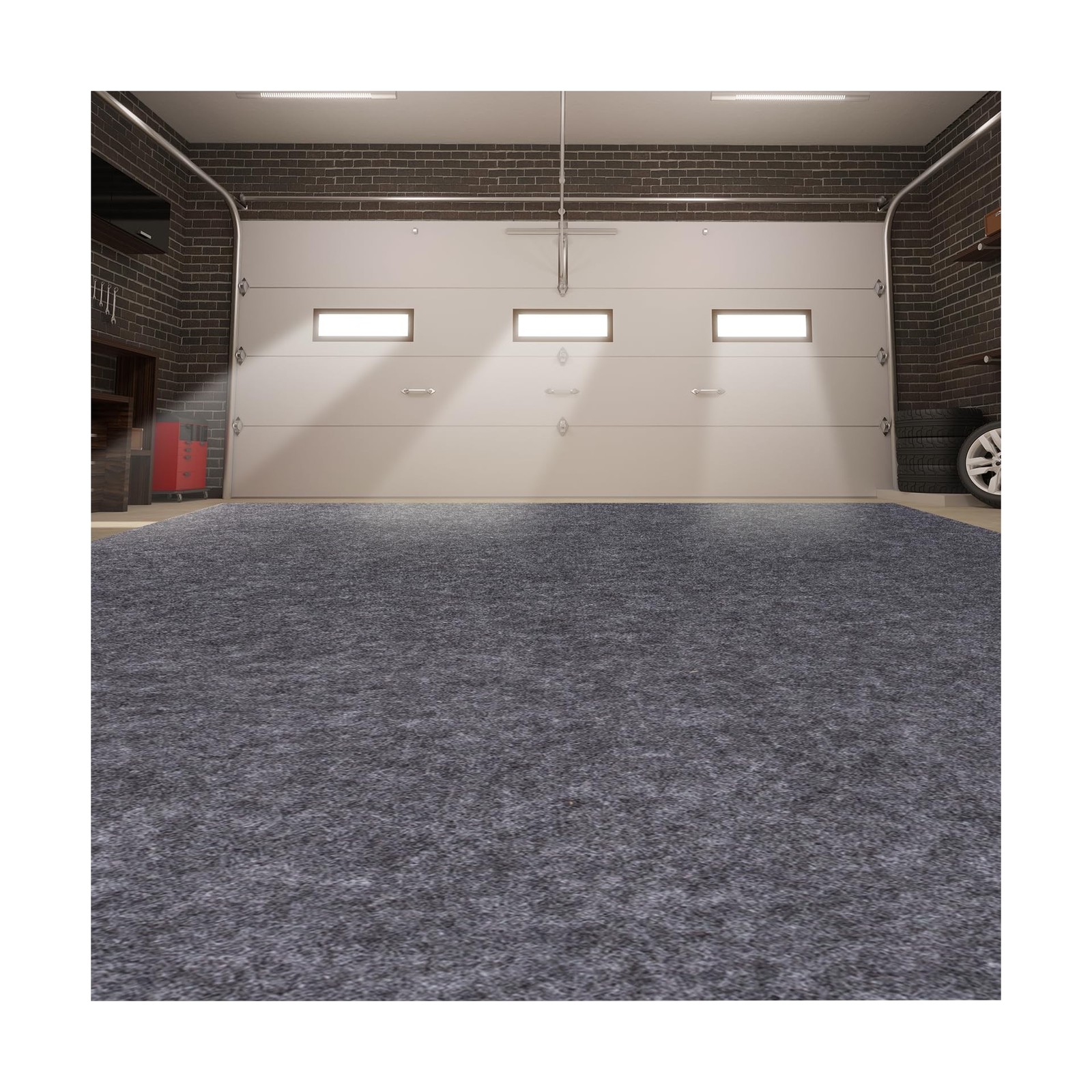 Garage Mats Oversize Garage Floor Paking Mat for Under Car, 8.8 x 22 Ft Non-S...