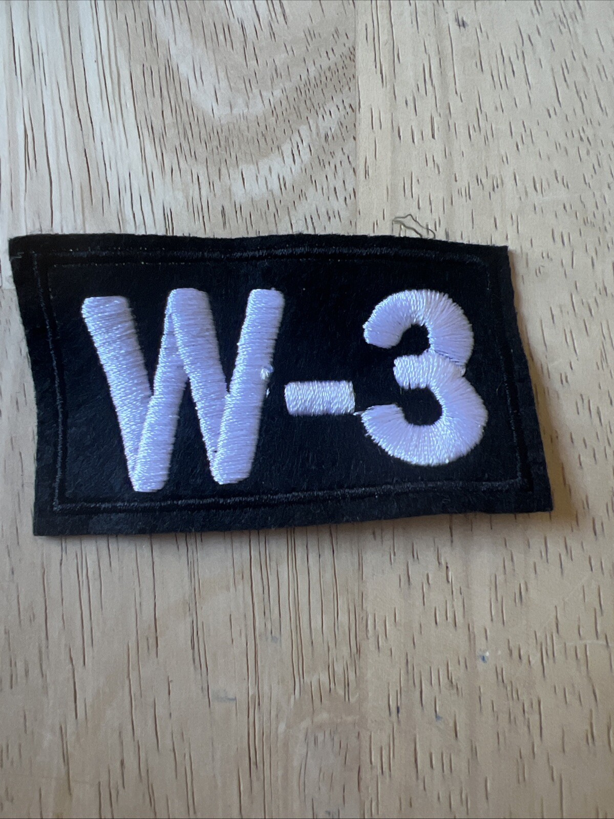 Vintage W-3 Patch