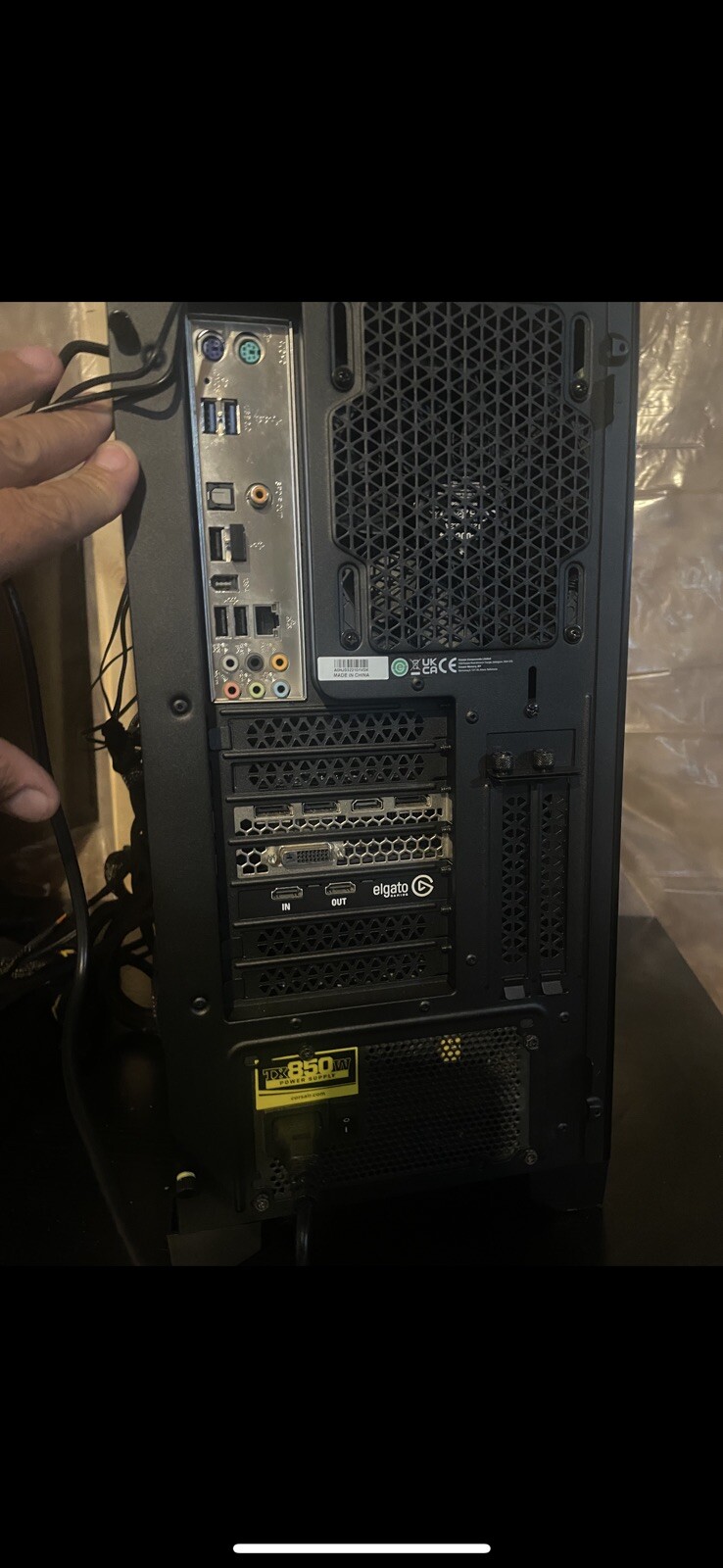 used custom gaming pc desktop