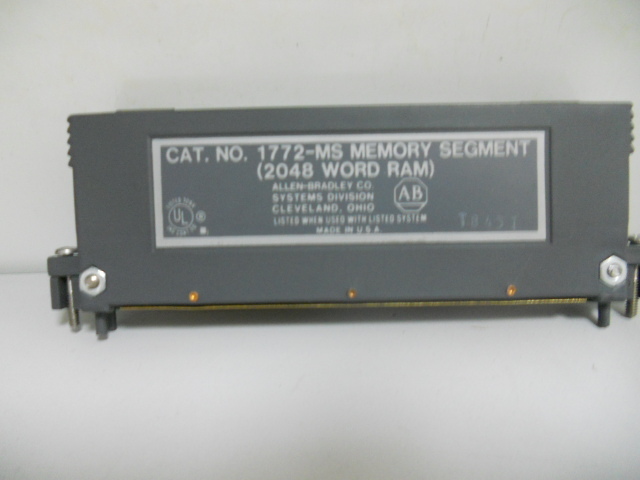 ALLEN BRADLEY MEMORY MODULE 1772-MS USED 1772MS