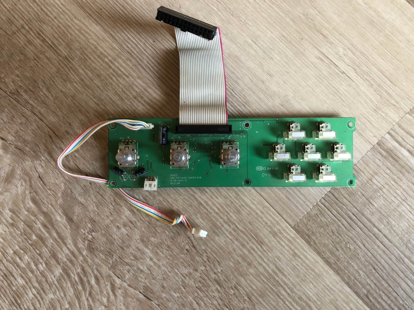 OEM Center Panel Board for Alesis Micron Syntheszier - Tested & Working (READ!)