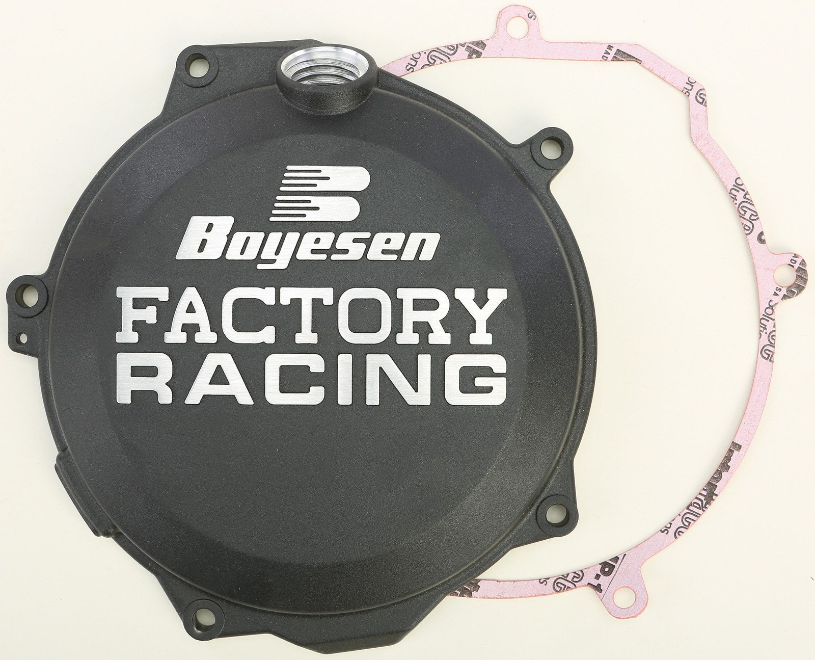 Boyesen CC-44AB Factory Racing Clutch Cover Black