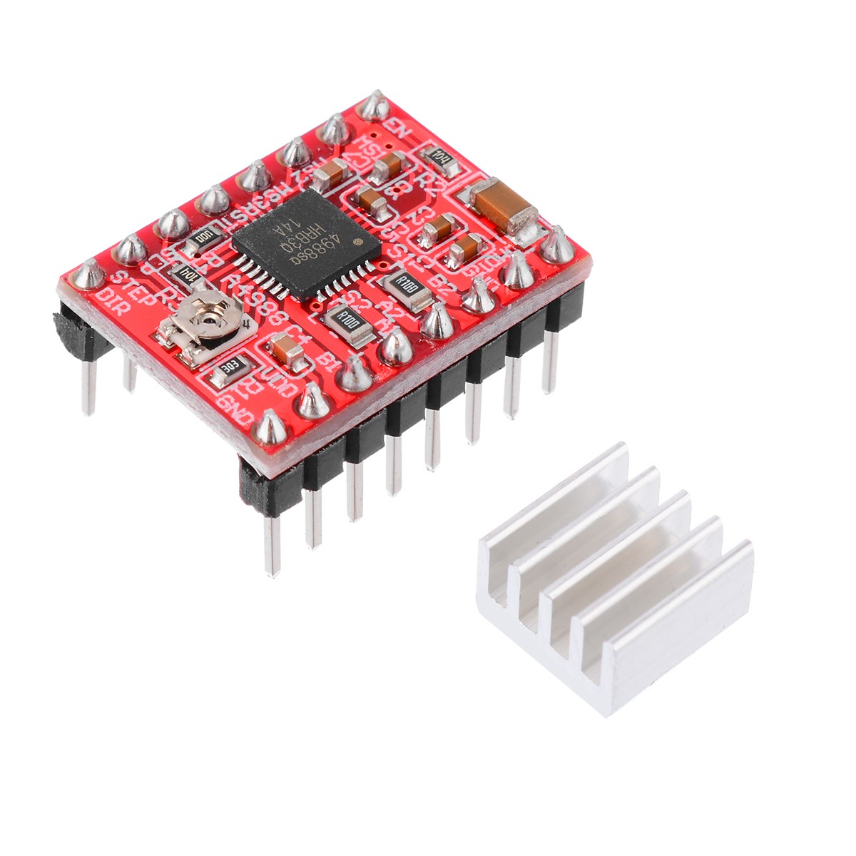 5x A4988 Stepper Motor Driver Module for RepRap 3D Printer StepStick for Arduino