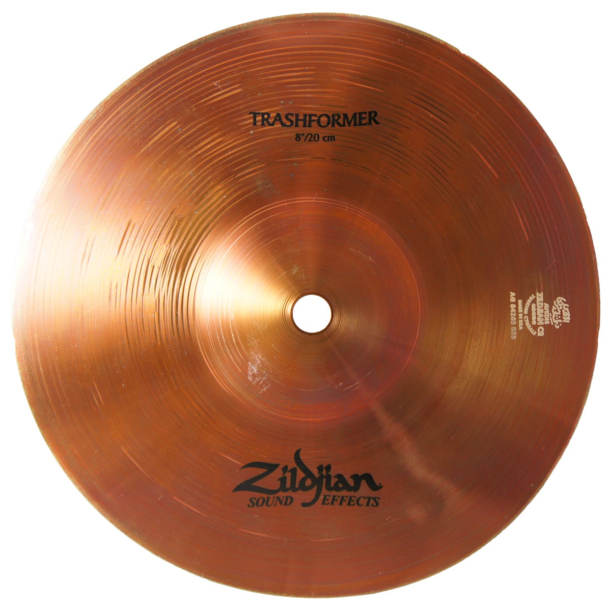 Zildjian Zxt8Trf 8" Zxt Trashformer Splash Effect Cymbal W/ Short Sustain - Used