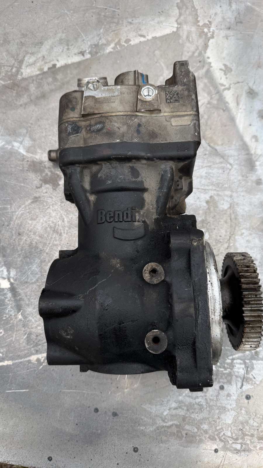 detroit diesel dd15 & dd13 air brake compressor DC A0021307415/003 used