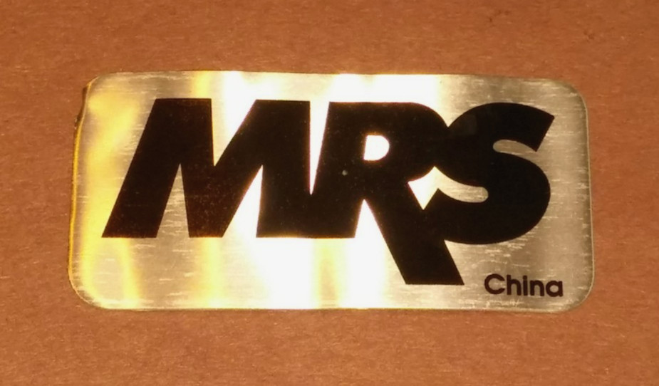 MRS Made in China Drum Badge (496)