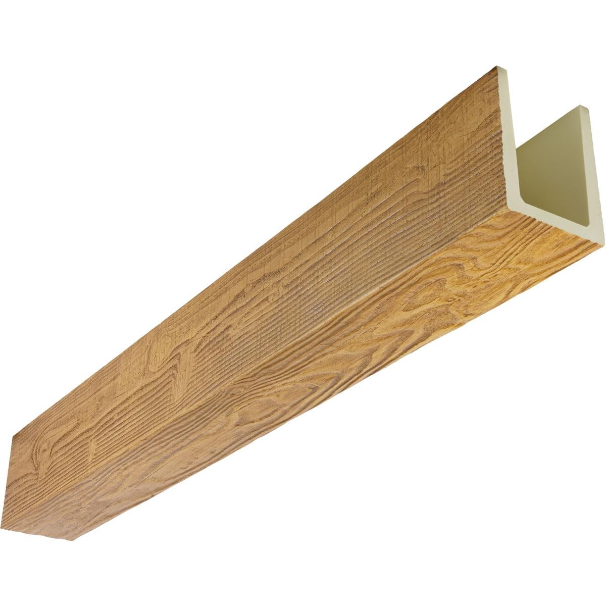 Ekena Millwork 5 1/2"W x 5 1/2"H x 96"L 3-Sided (U-Beam) MENA HeritageTimber