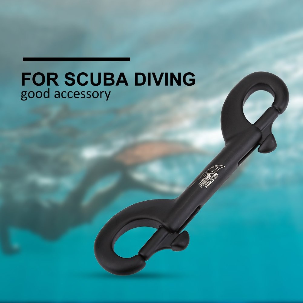 Buckle,Double Ended Snap Hook, Stainless Steel Diving Hook Double Ended Clip ...