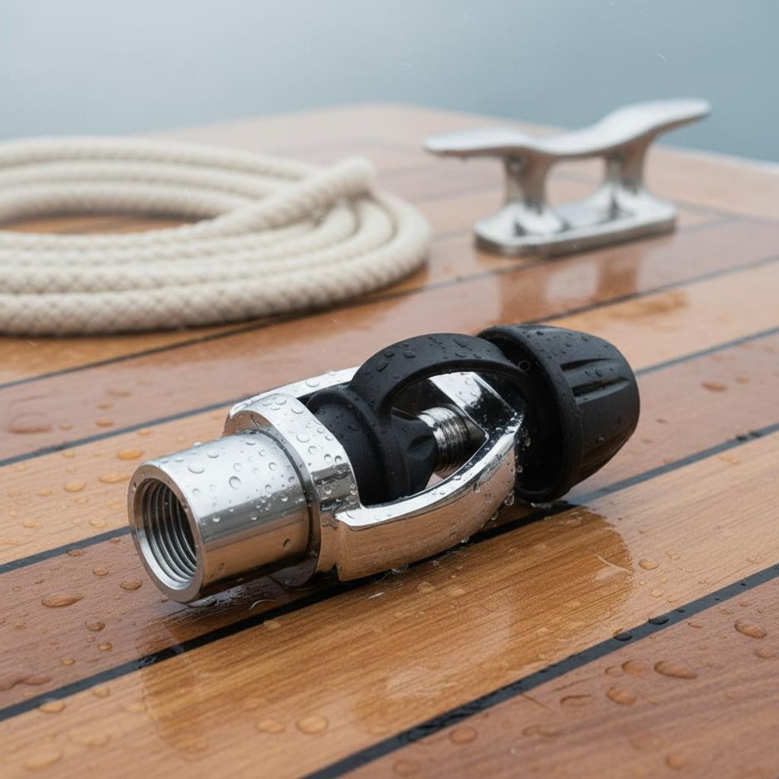 DIN to YOKE Adapter Stainless Steel DIN to Yoke Converter 230 Bar Rated