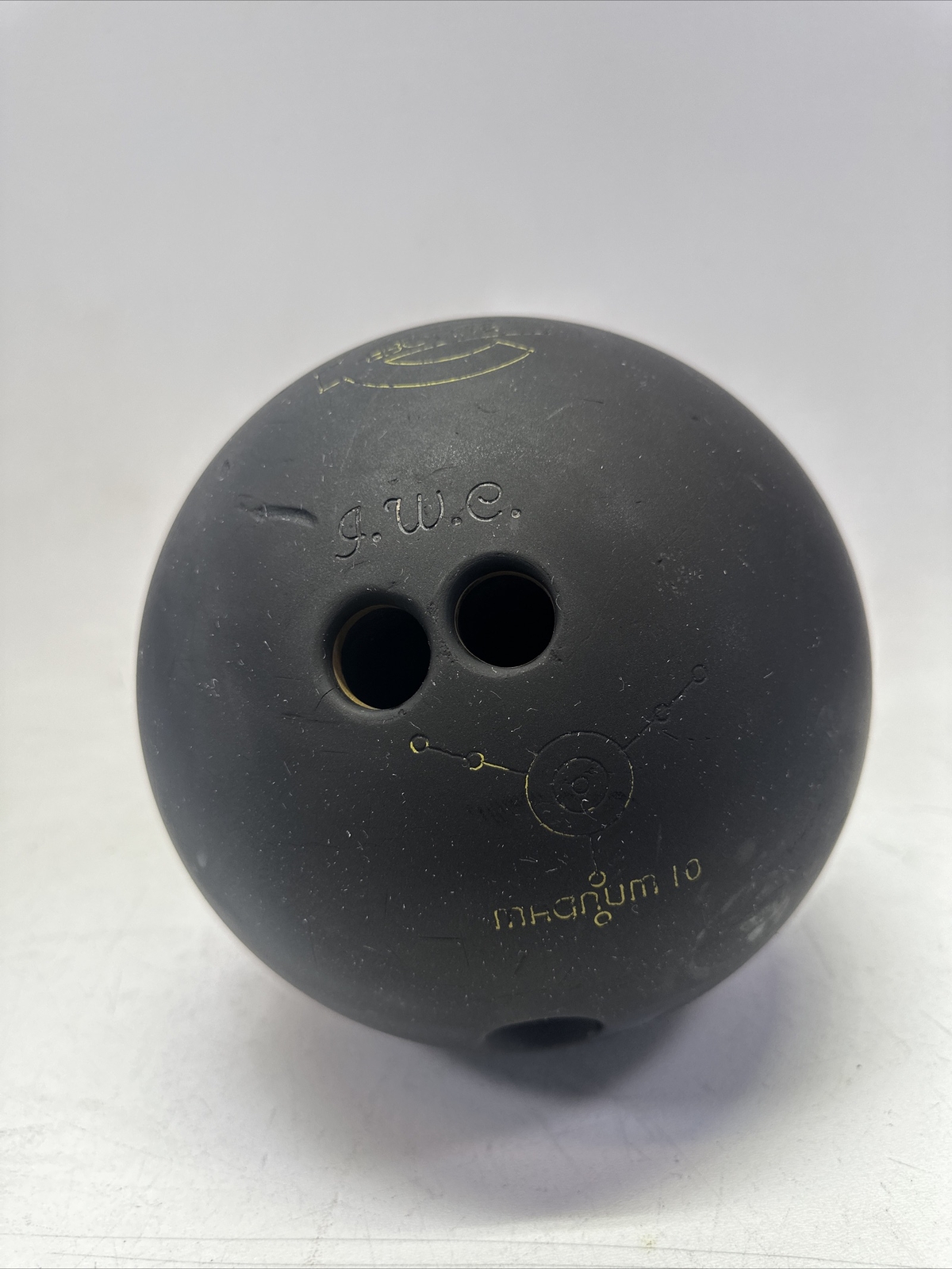 Ebonite Magnum 10 Matte Black Bowling Ball 15 Lbs 9 Oz