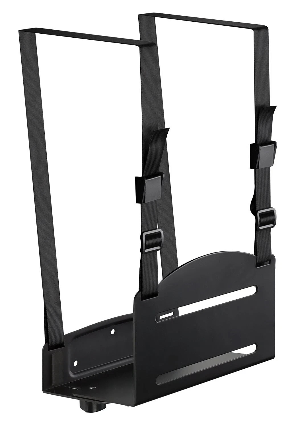 Mount-It! CPU Wall Mount Bracket, Desktop Computer Tower Holder with Safety S...