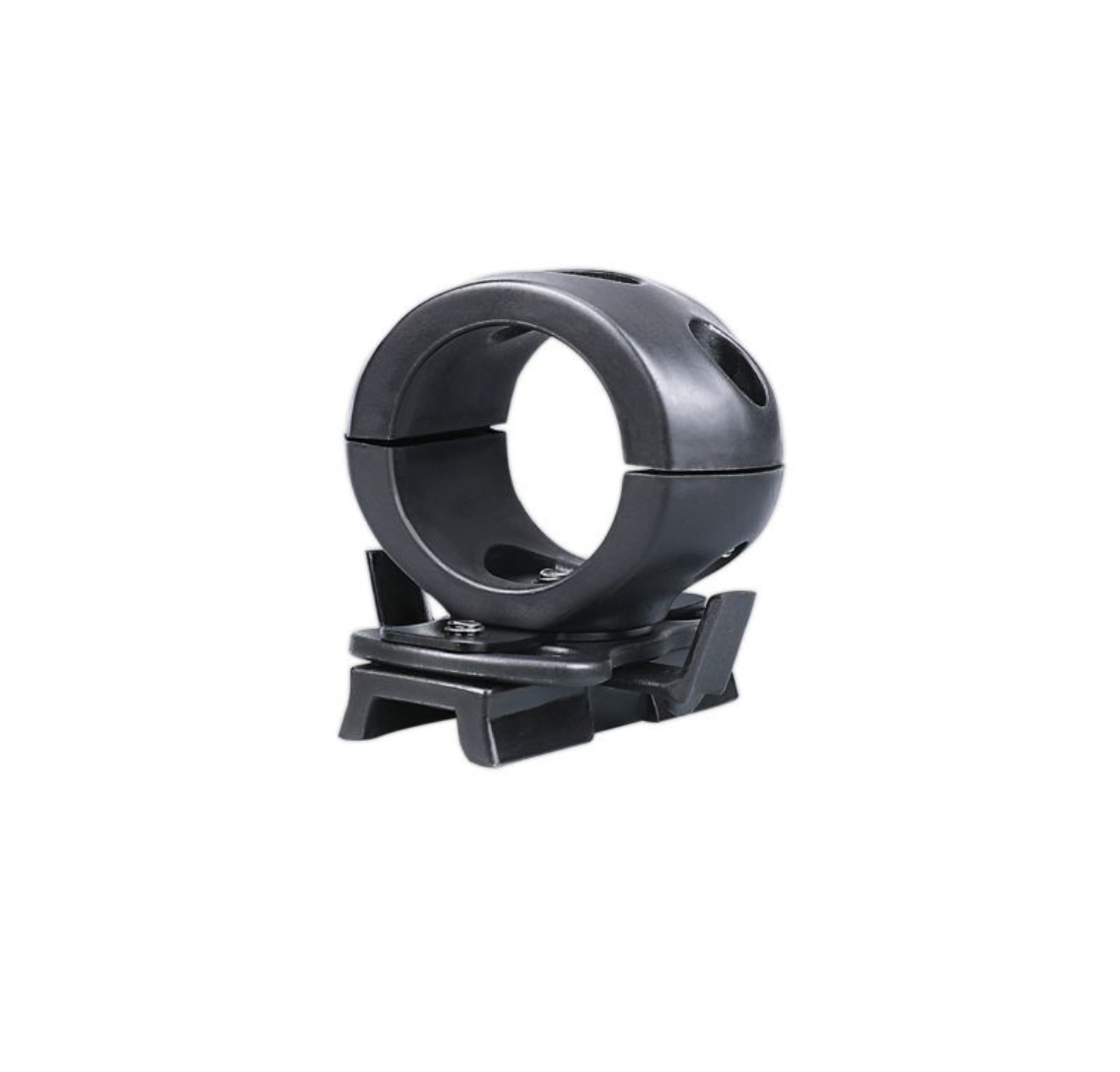 NEW 1" Black 1 Pack Helmet ARC Rail Ring Accessory Mounting Hardware Wing loc