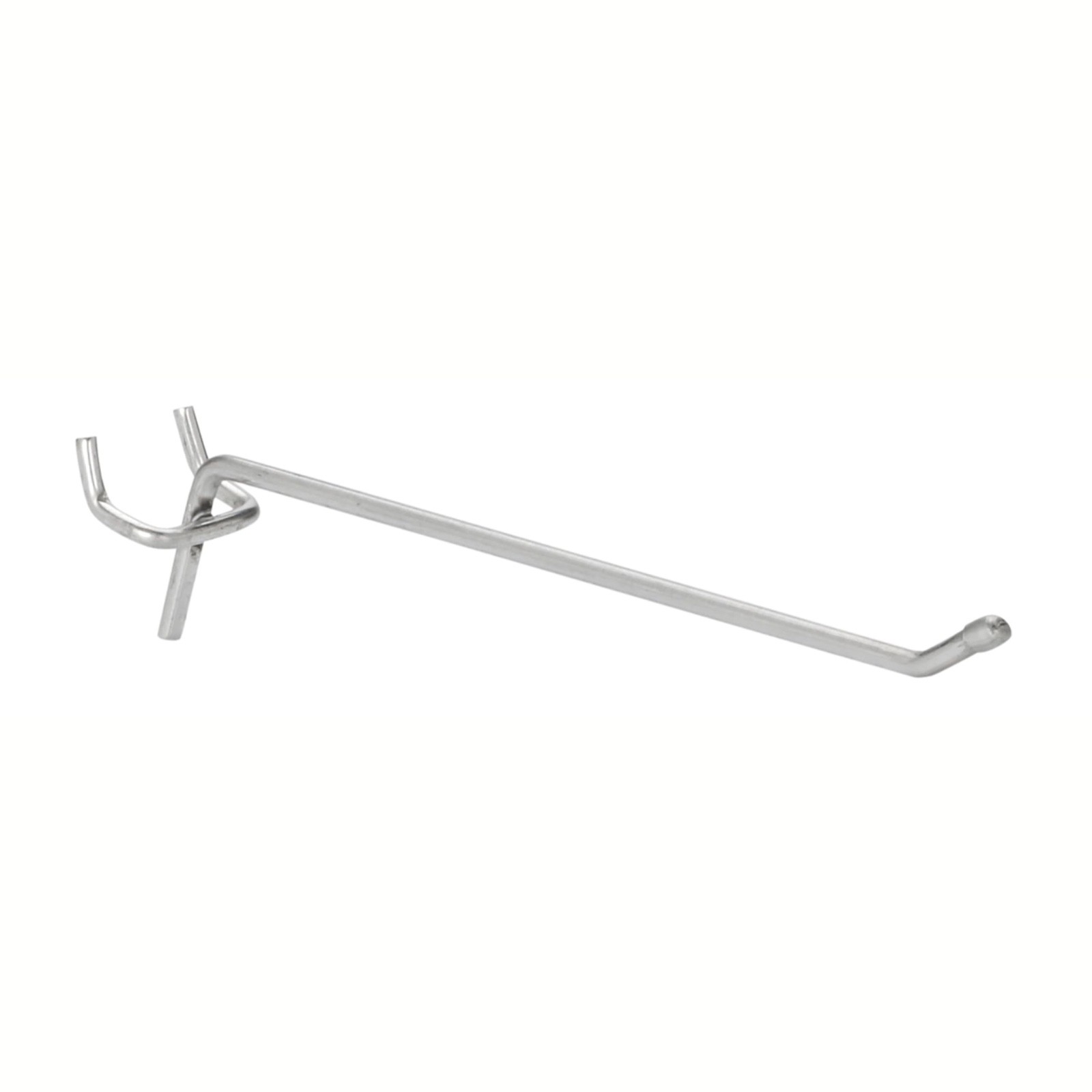 [100 Pack] 6" Pegboard Hooks, Tool Organization Shelving Hooks for 1/4" Pegboard