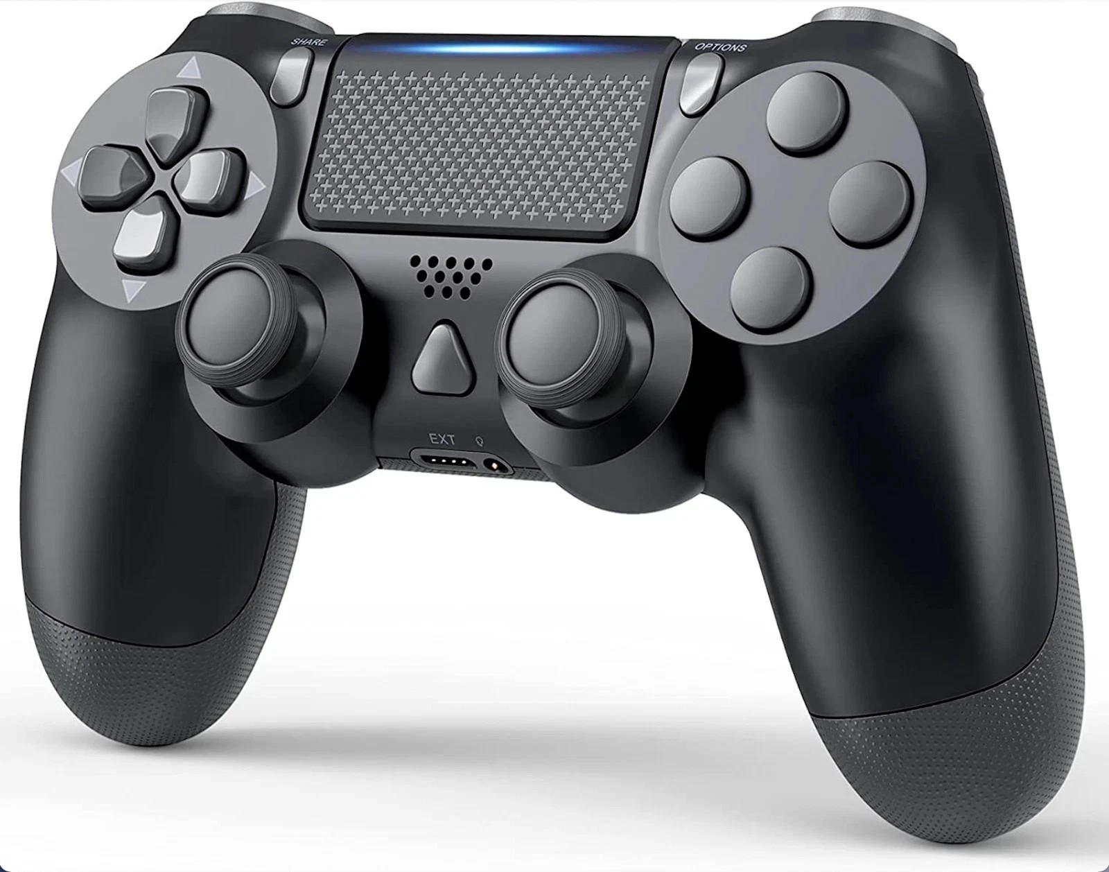 Double Motor Vibration Wireless Controller Black for Sony PlayStation 4