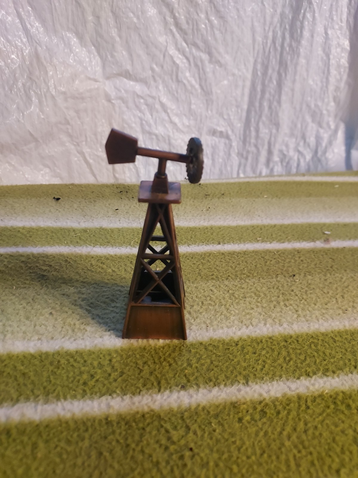Antique Finished Miniature Pencil Sharpener Metal Die-Cast - Wind Weather Vane