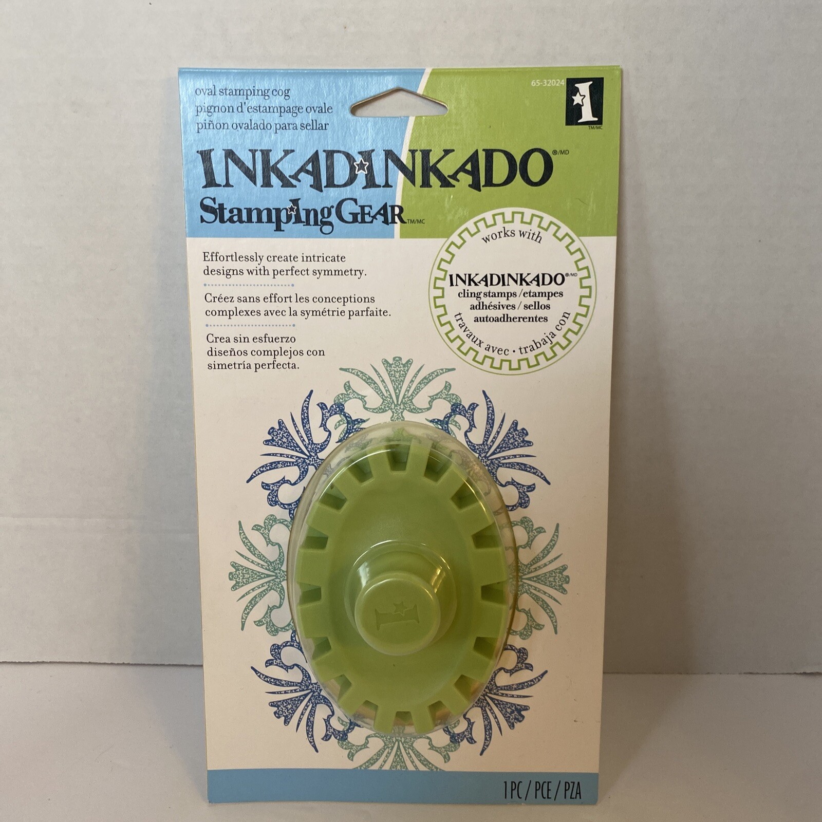 Stamping Gear Oval Cog by Inkadinkado New
