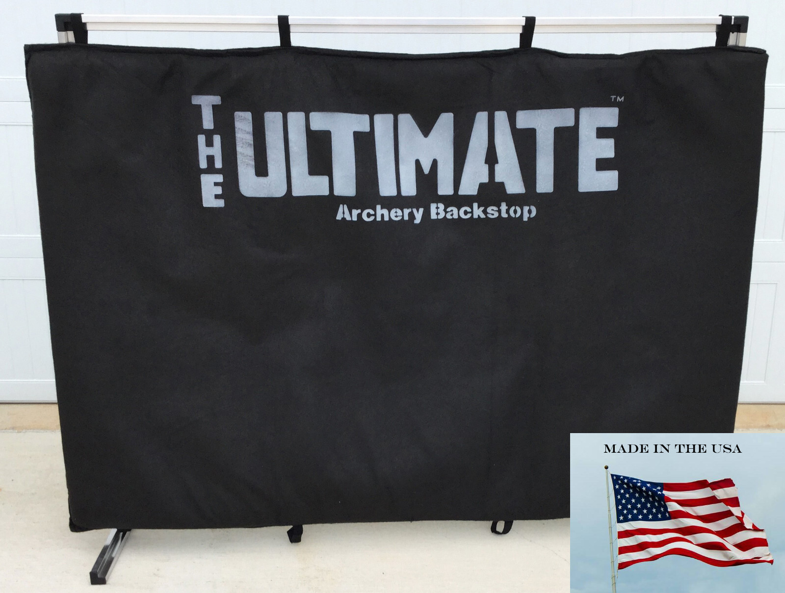 The Ultimate Archery Bow Target Shooting Backstop Size 6' X 8' made in USA