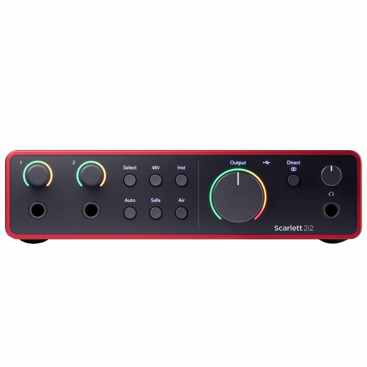 Focusrite Scarlett 2i2 Studio 4th Gen 2-in 2-out USB Audio Interface w Microp...