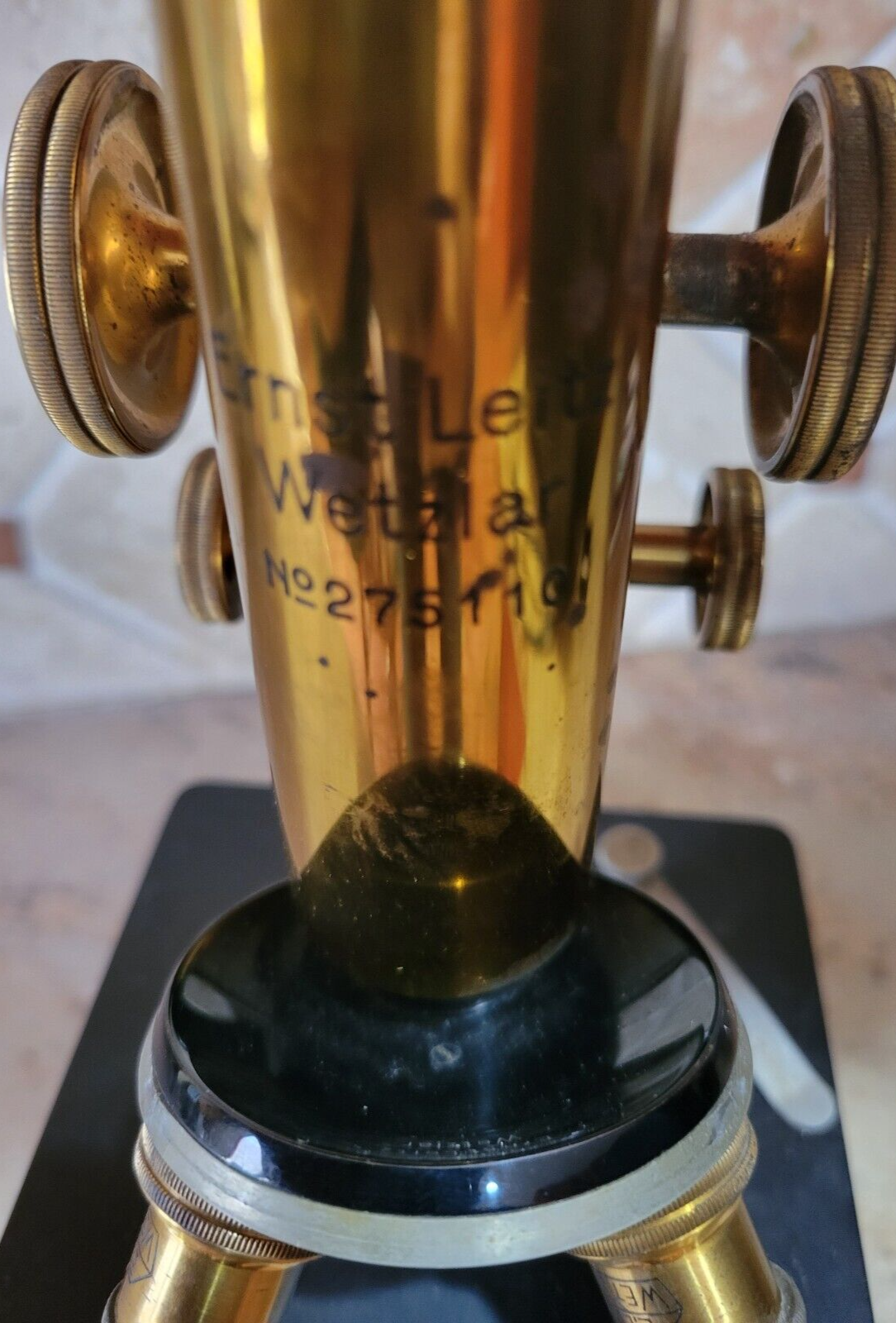 Ernest Leitz Wetzlar Microscope--1929