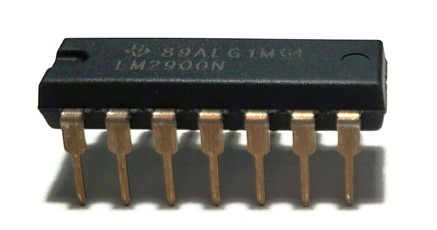 5PCS LM2900N LM2900 Quad, high-gain frequency-compensated IC