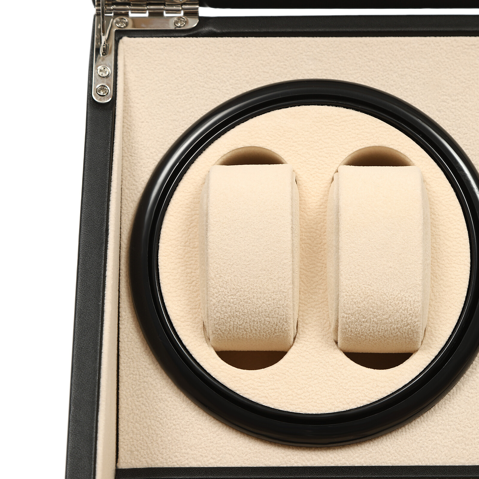 4+6 Luxury Automatic Rotation Watch Winder Leather Storage Case Display Box Gift