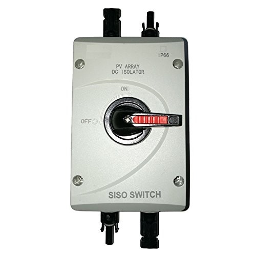 IP66 Solar System Solar Combiner Box PV DC Isolator Switch With Solar 32A