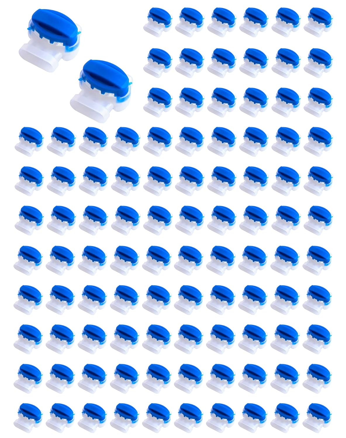 100X IDC 314-BOX 3 Wire Pigtail Connectors 22-14 AWG Waterproof