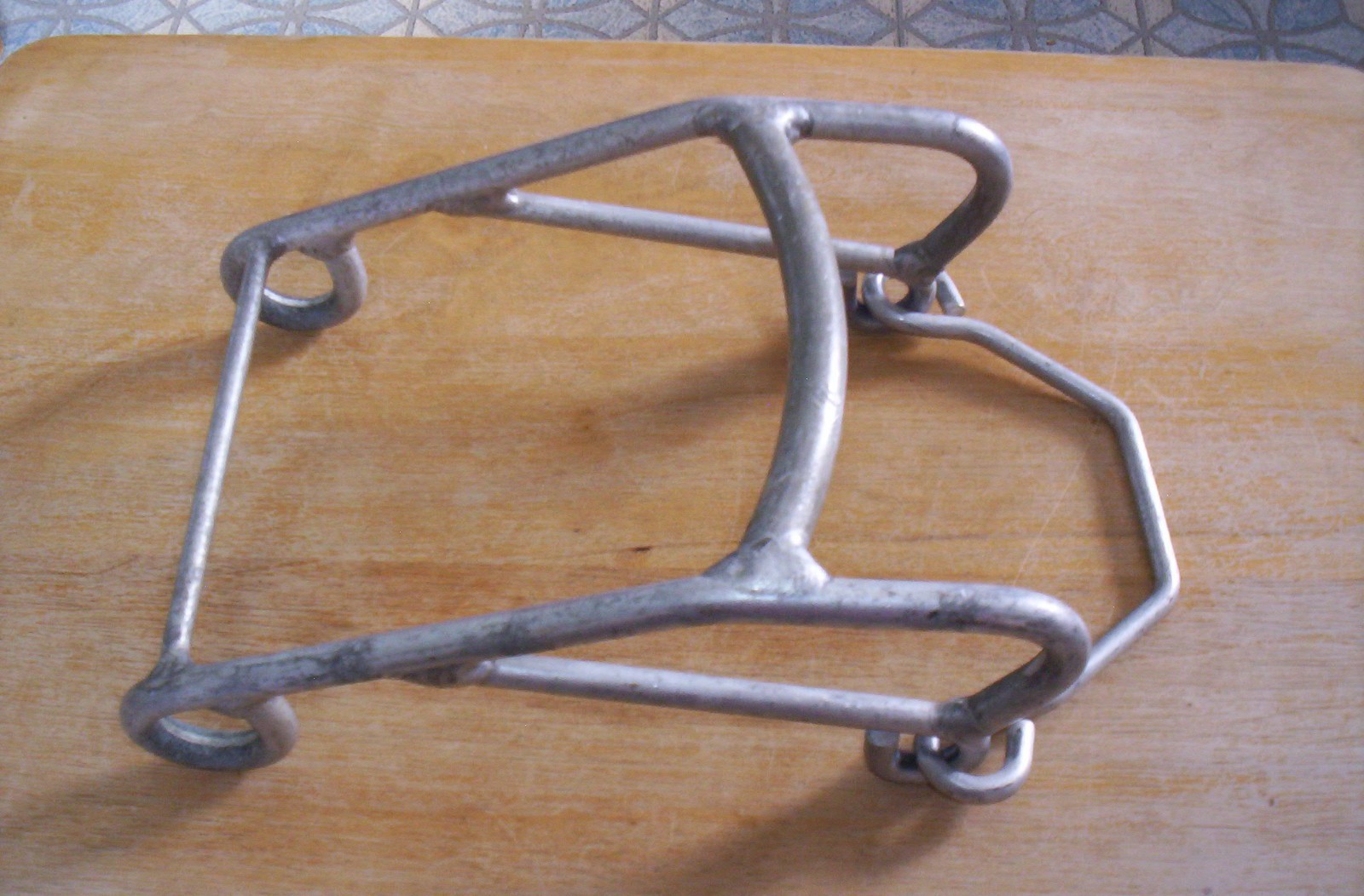 Used Vintage Aluminum Mullen Mouth Bumper Bit Metal Curb  5" Mouth 8 1/2" Shanks