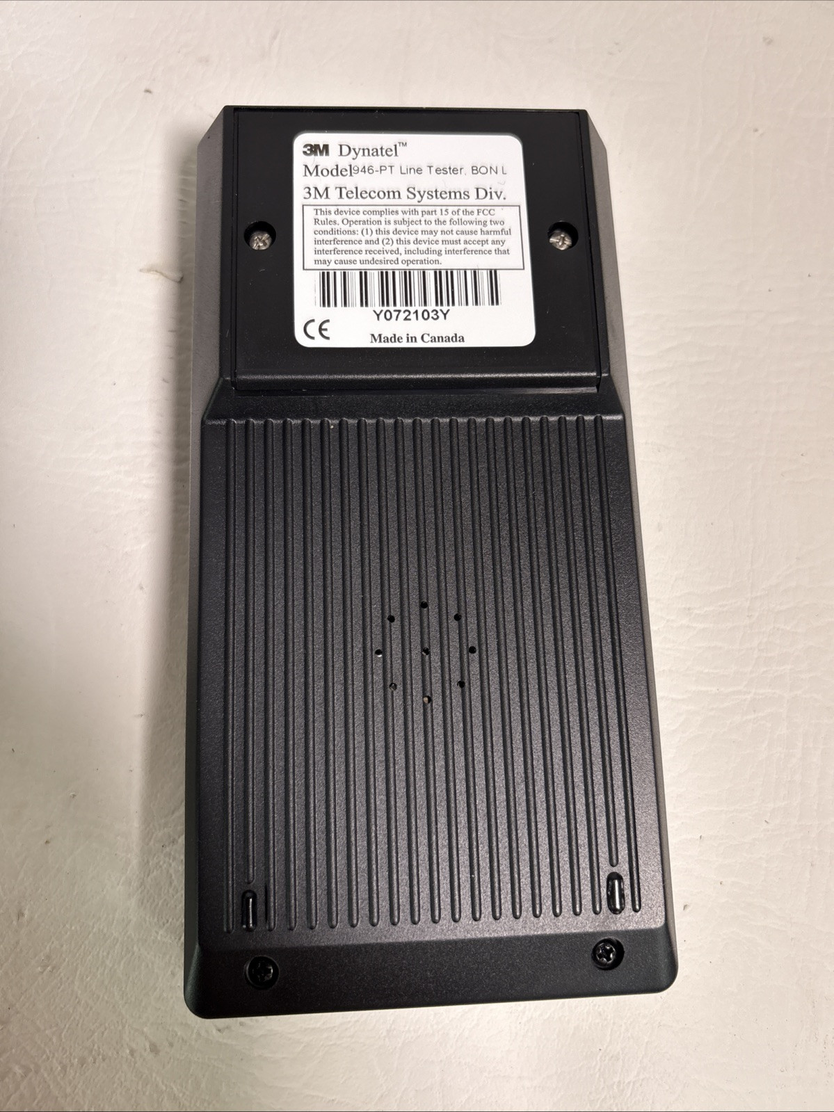 3M Dynatel 946DSP Subscriber Loop Analyzer Tester w/Case & Test Leads (Y072103Y)
