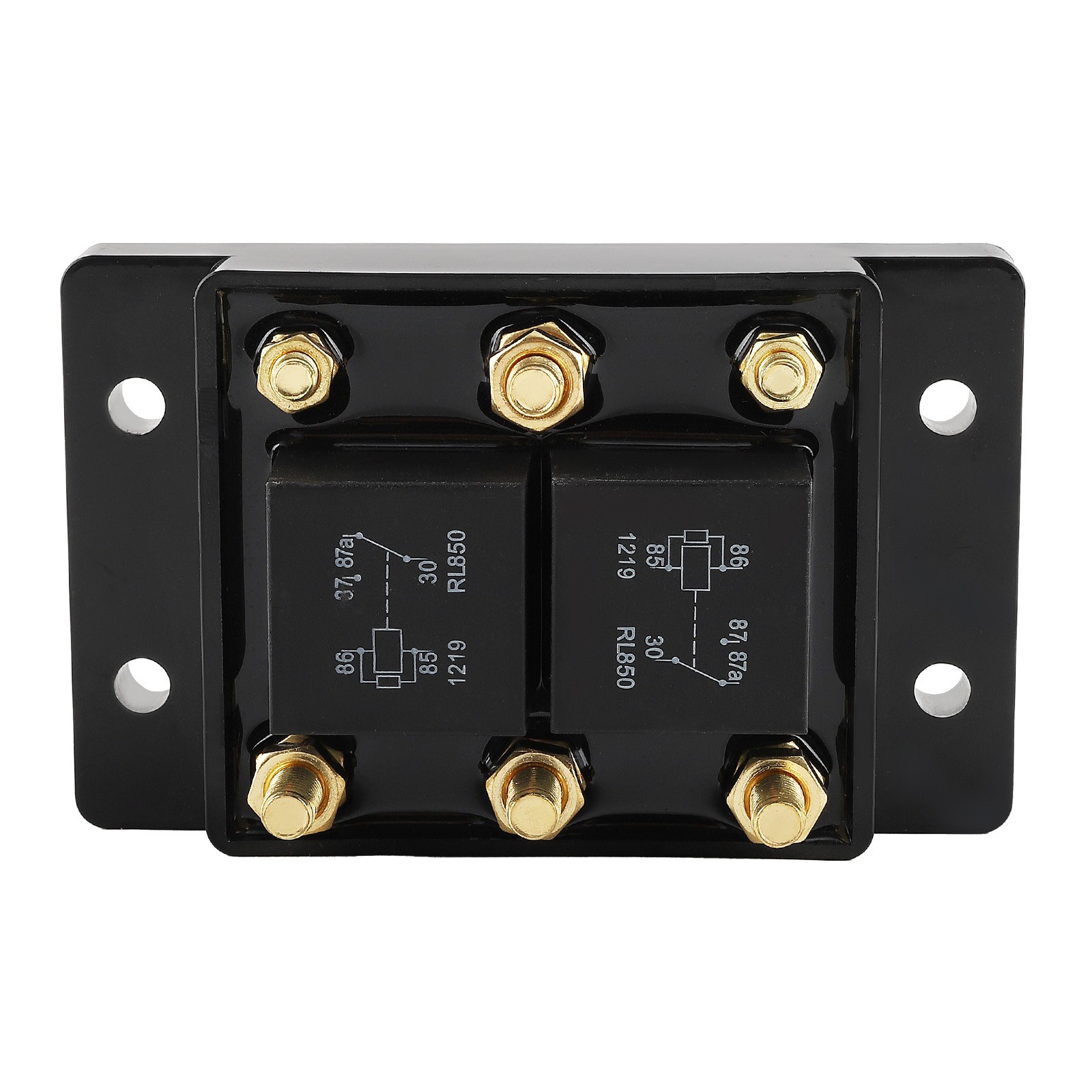 Forward + Reverse Relay Module 6 Terminal for Tarp and Winch Motor Snow Plow